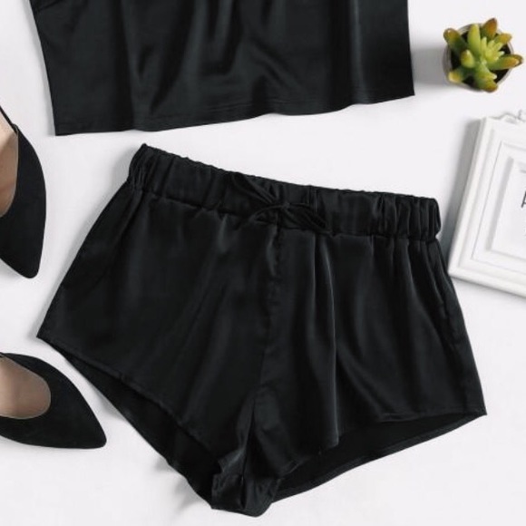Black satin